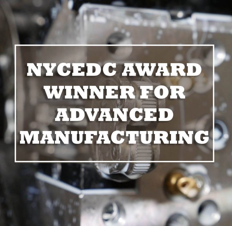 NYCEDC award winner for advanced manufacturing
