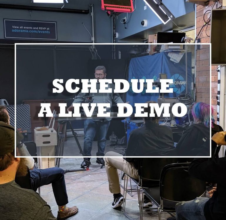 Schedule a live demo